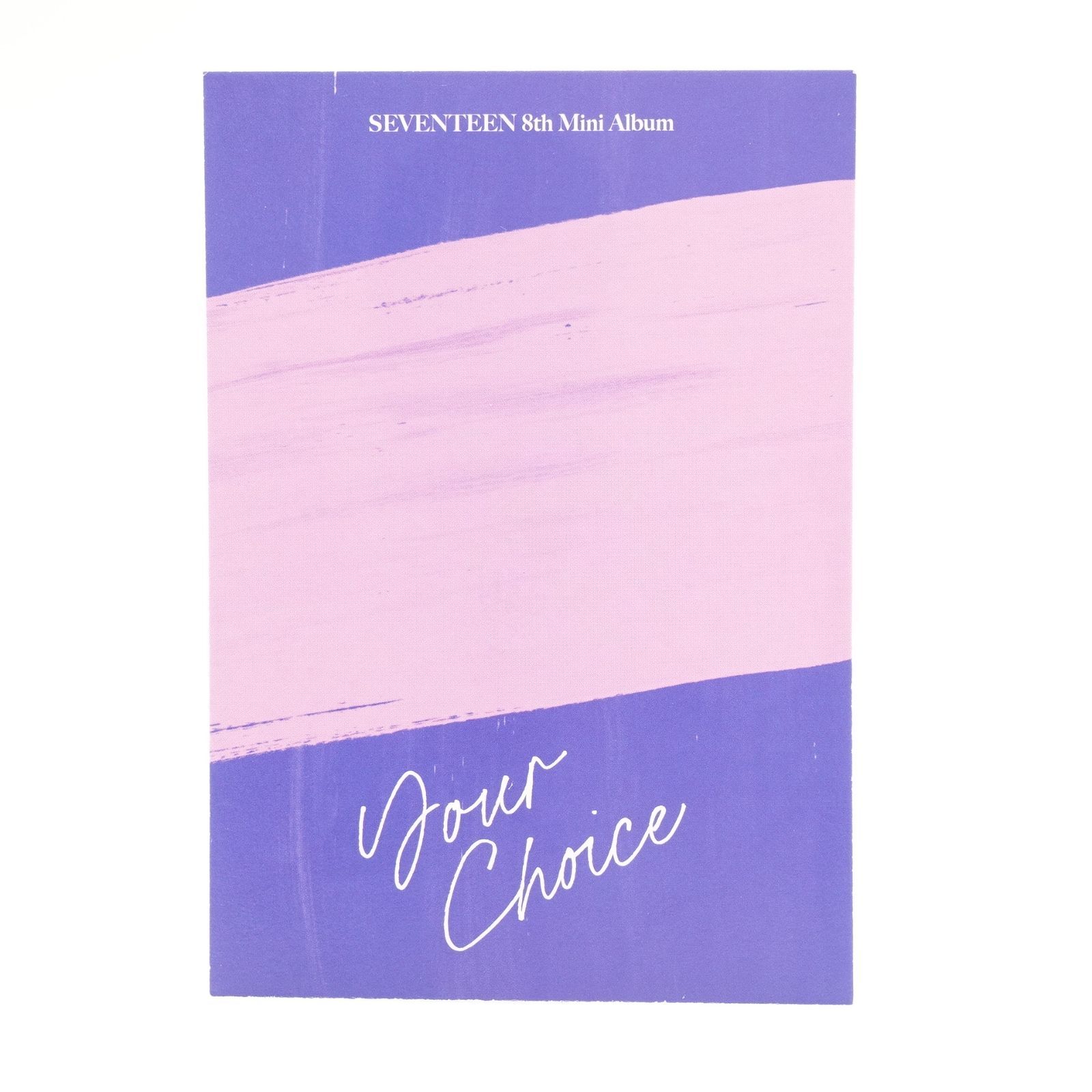 SEVENTEEN エスクプス フォト ポスト カード セブチS.COUPS