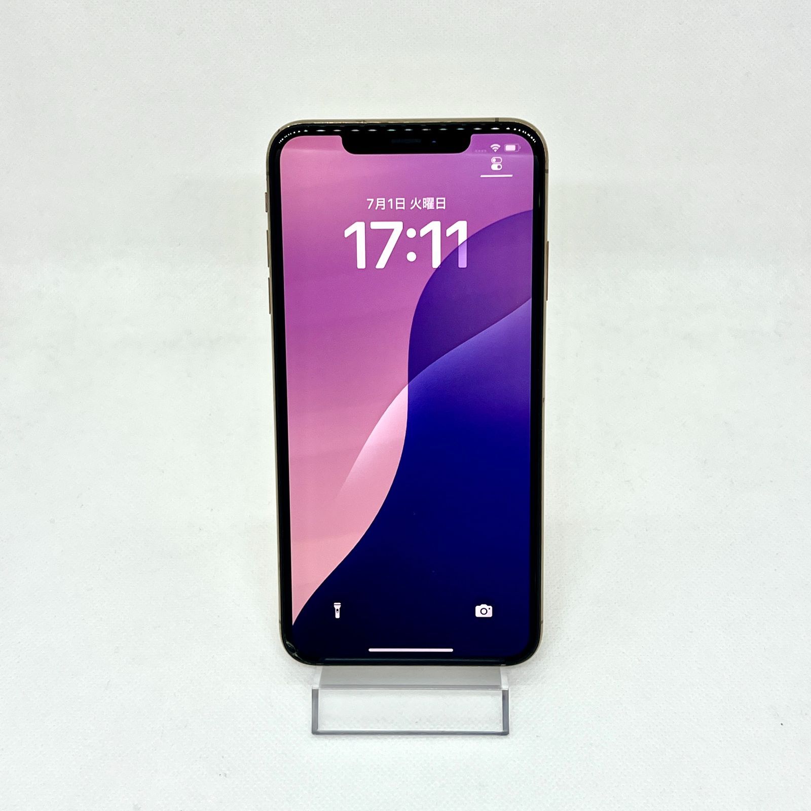 難あり品】【新品バッテリー100%】 iPhone XSMax 512GB ゴールド
