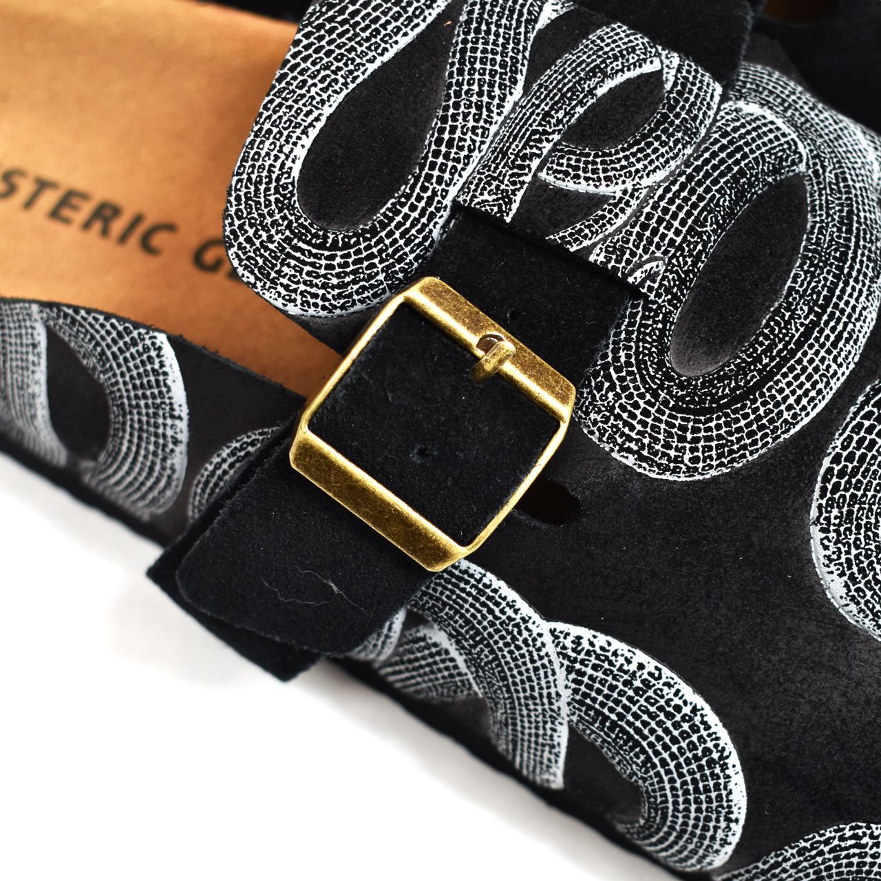 HYSTERIC GLAMOUR スネークパターン サンダル 26cm 箱付き