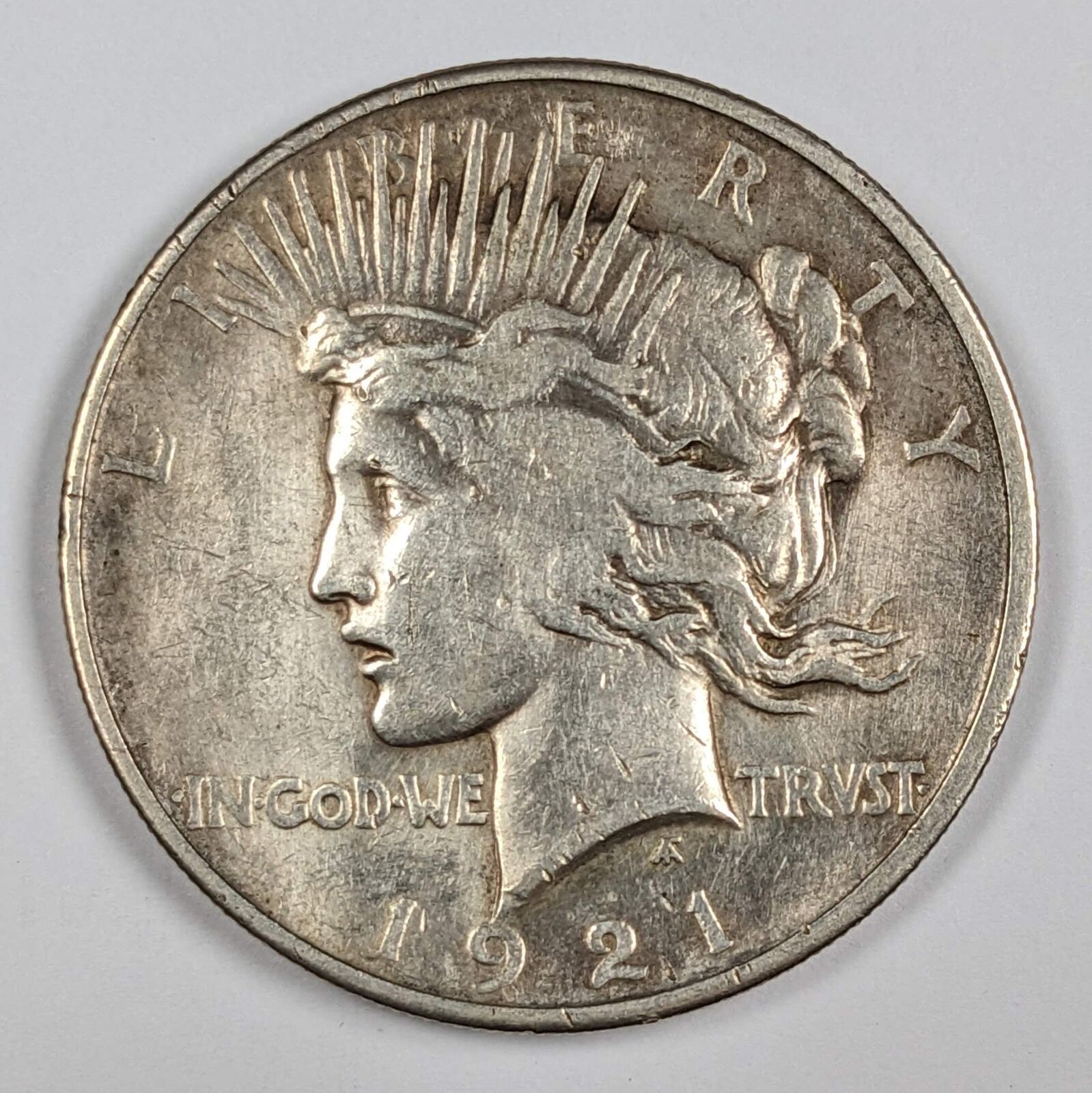 1921 Peace Silver Dollar