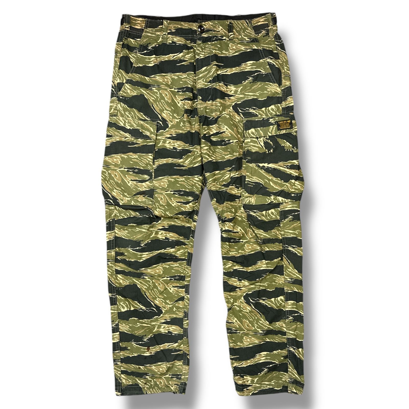 NEIGHBORHOOD 18AW CAMO CARGO PANT カモカーゴパンツ 迷彩パンツ ネイバーフッド 182AQNH-PTM02 カーキ M 96117A8