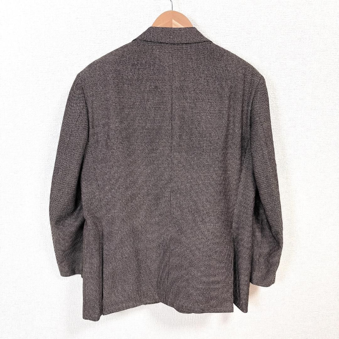 Aquascutum テーラードジャケット 毛 絹 100BB5 グレー