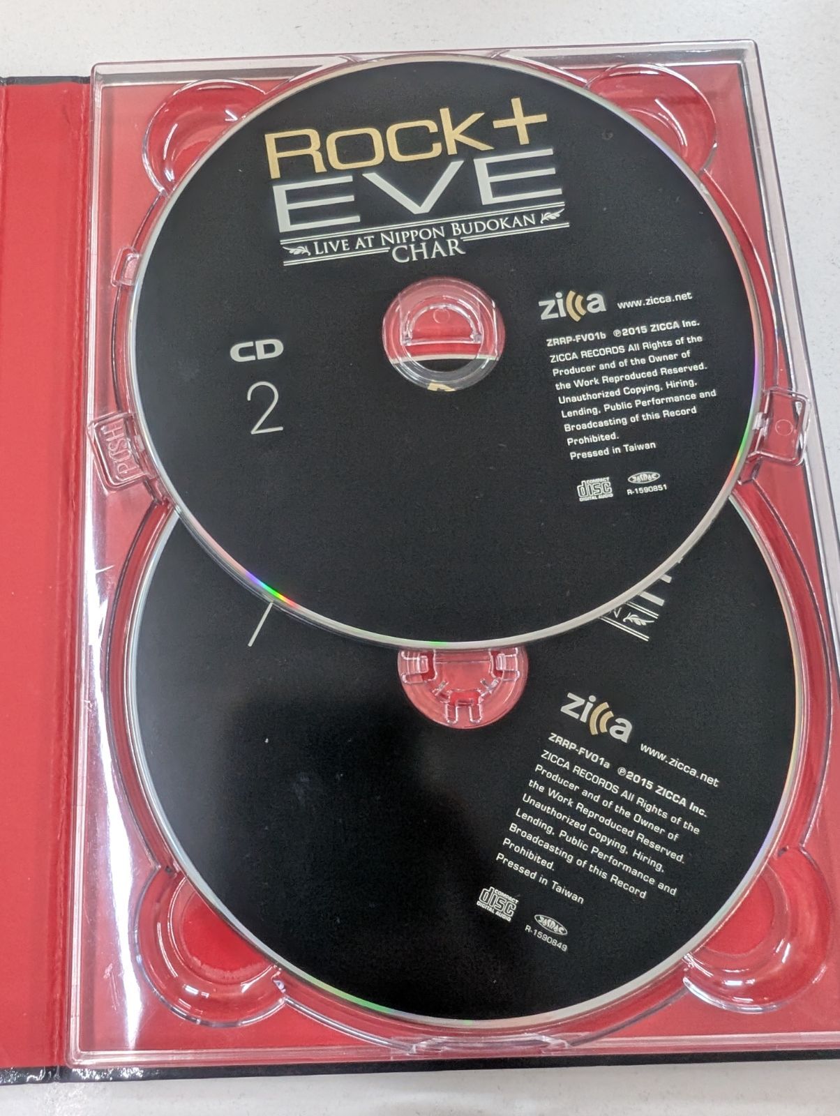 未開封 CHAR チャー Live at Nippon Budokan ROCK十 EVE -Live at Nippon Budokan-– zicca.net