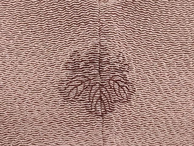 平和屋着物○二代目・由水十久監修 本加賀友禅 銀座きしや 色無地 鴇