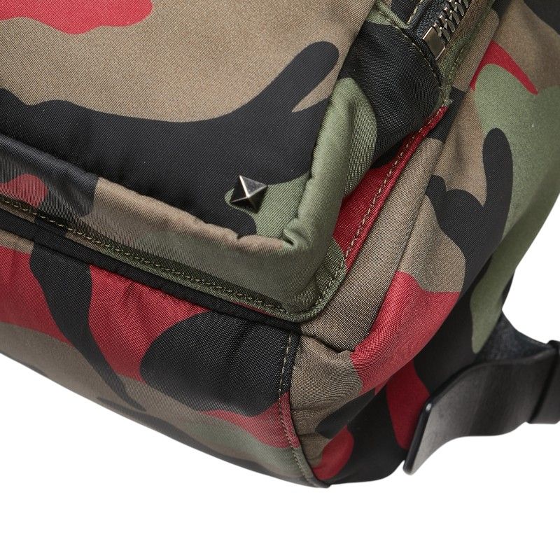 VALENTINO VLTN キルティングリュック backpack スタッズ ヴァレンティノ スタッズ カモフラージュ 迷彩 リュック バック