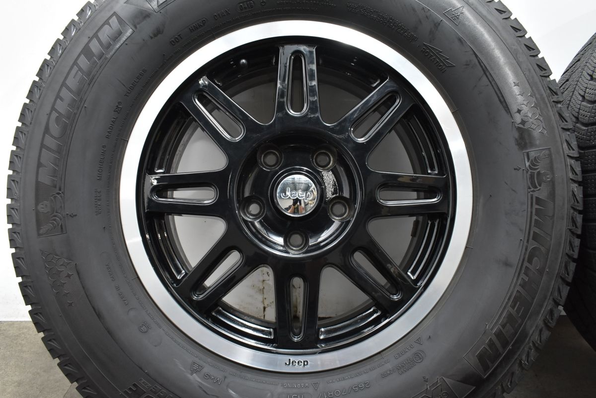 バラ売り不可 JEEP ジープ ラングラー 純正 17in 7.5J 50.8 43.8 PCD127 265 70R17 68021308AA 68021310AA 68029185AA 68029186AA 【激安大特価！】