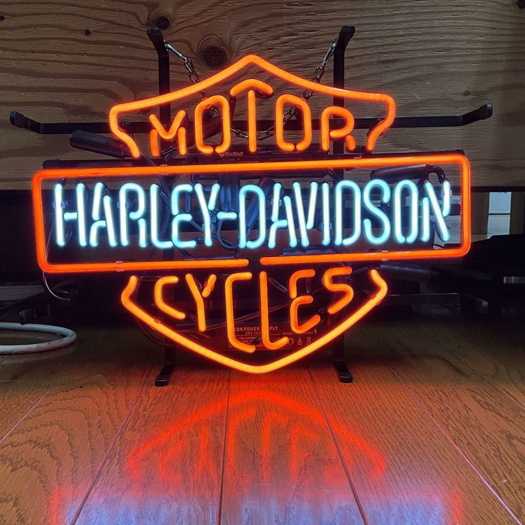 ハーレーダビッドソン HARLEY-DAVIDSON ネオンサイン 室内装飾