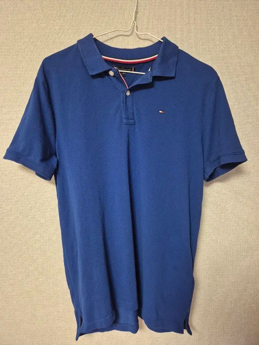  Tommy Hilfiger(トミーヒルフィガー) 青 半袖 ポロTシャツ 176 Tシャツ