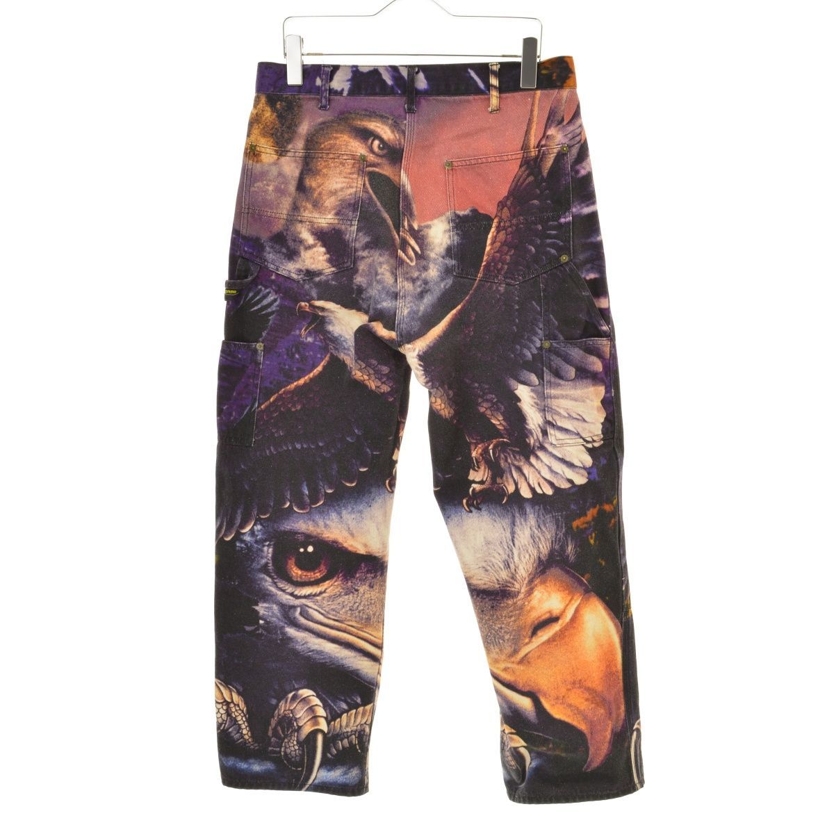 SUPREME】21SS Eagle Double Knee Denim Painter Pant ワシ
