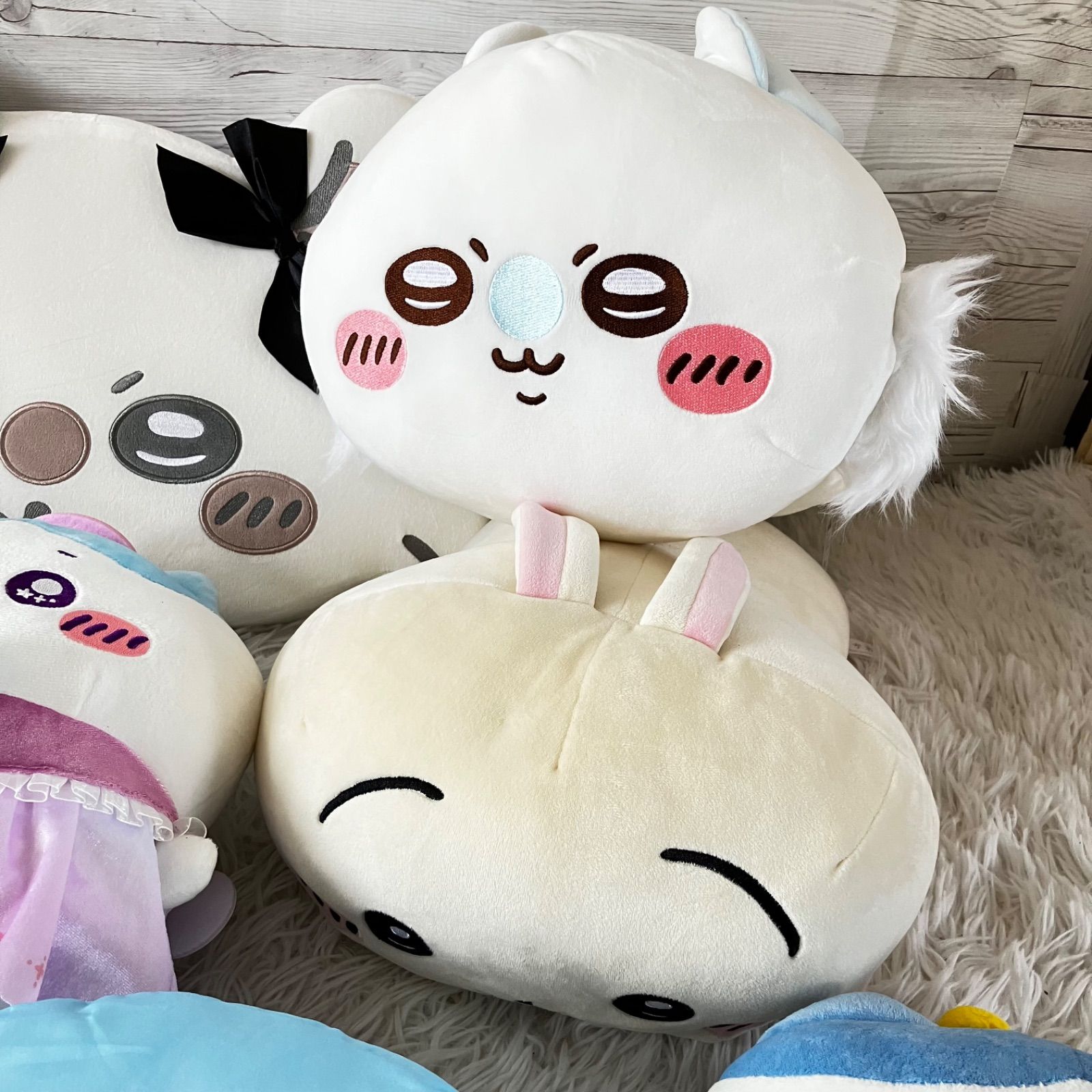 ちいかわ ぬいぐるみ 16点セット タグあり多数 低反発クッションリボン 
