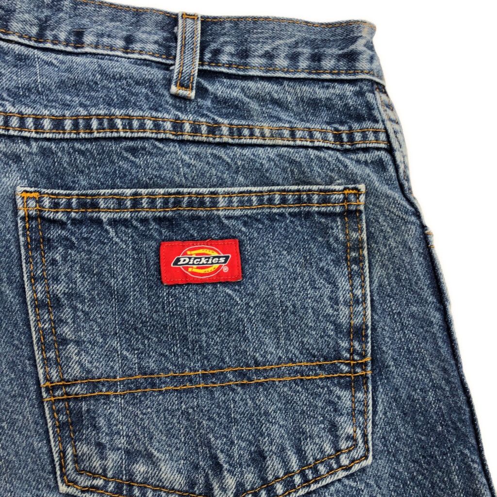 Dickies ディッキーズ デニムパンツ ブルー(メンズ W34 L30)中古 古着