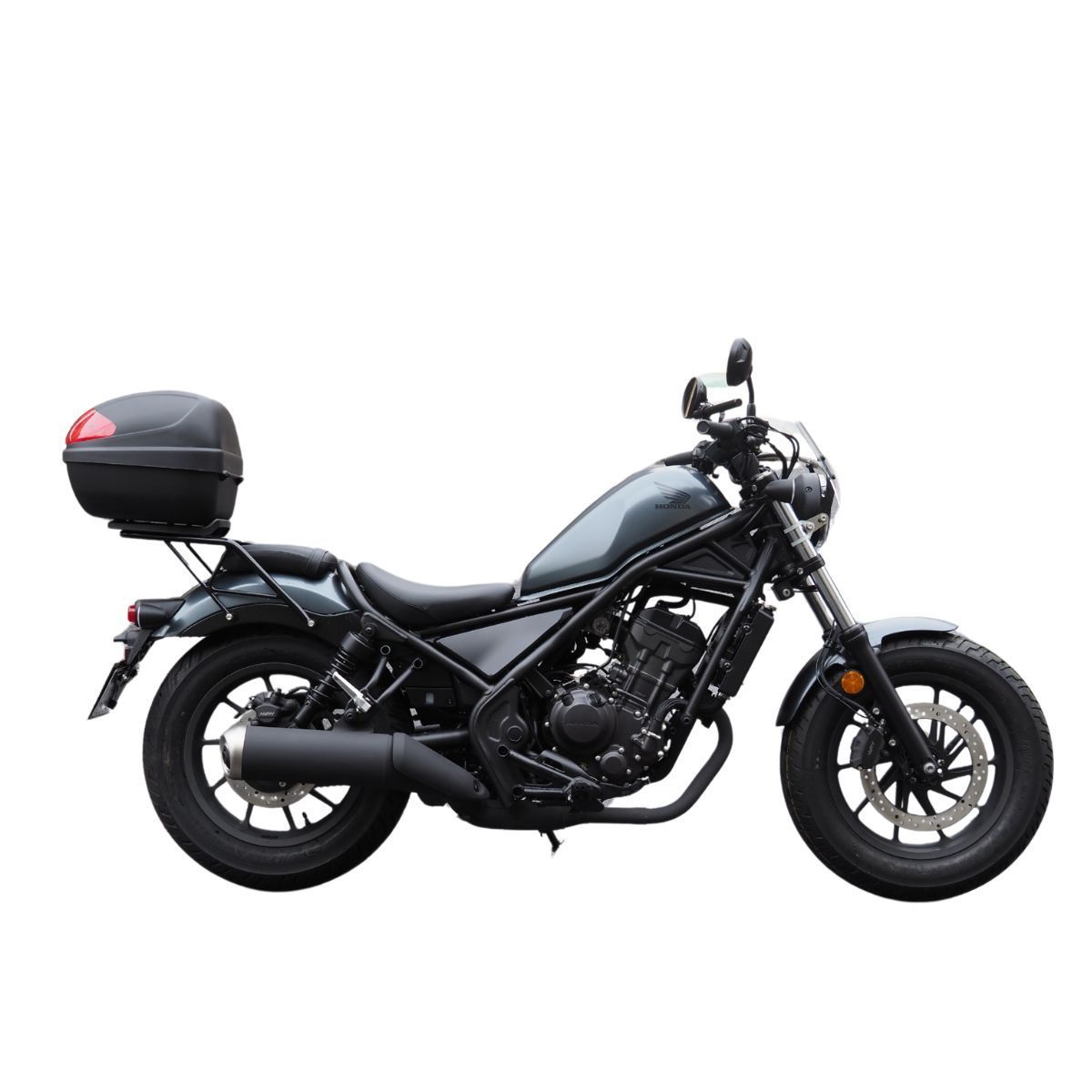 レブル250/500用リアキャリア_ファットバータイプ 30リッターボックス