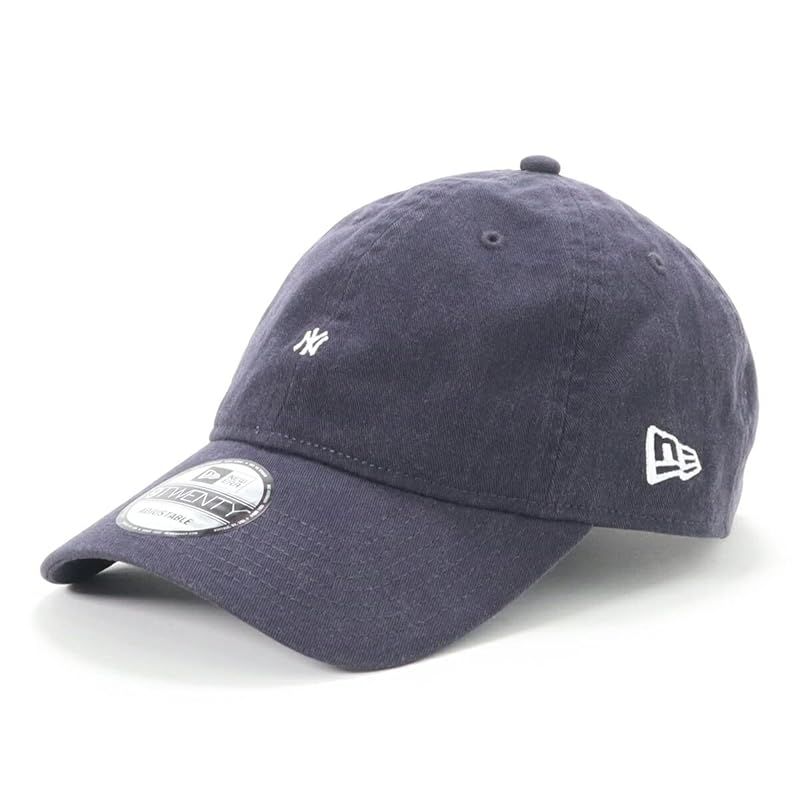 【特価商品】[ニューエラ] キャップ マイクロロゴ ヤンキース NY/ネイビー FREE 9Twenty Washed Cotton Micro Logo Mlb New York Yankees