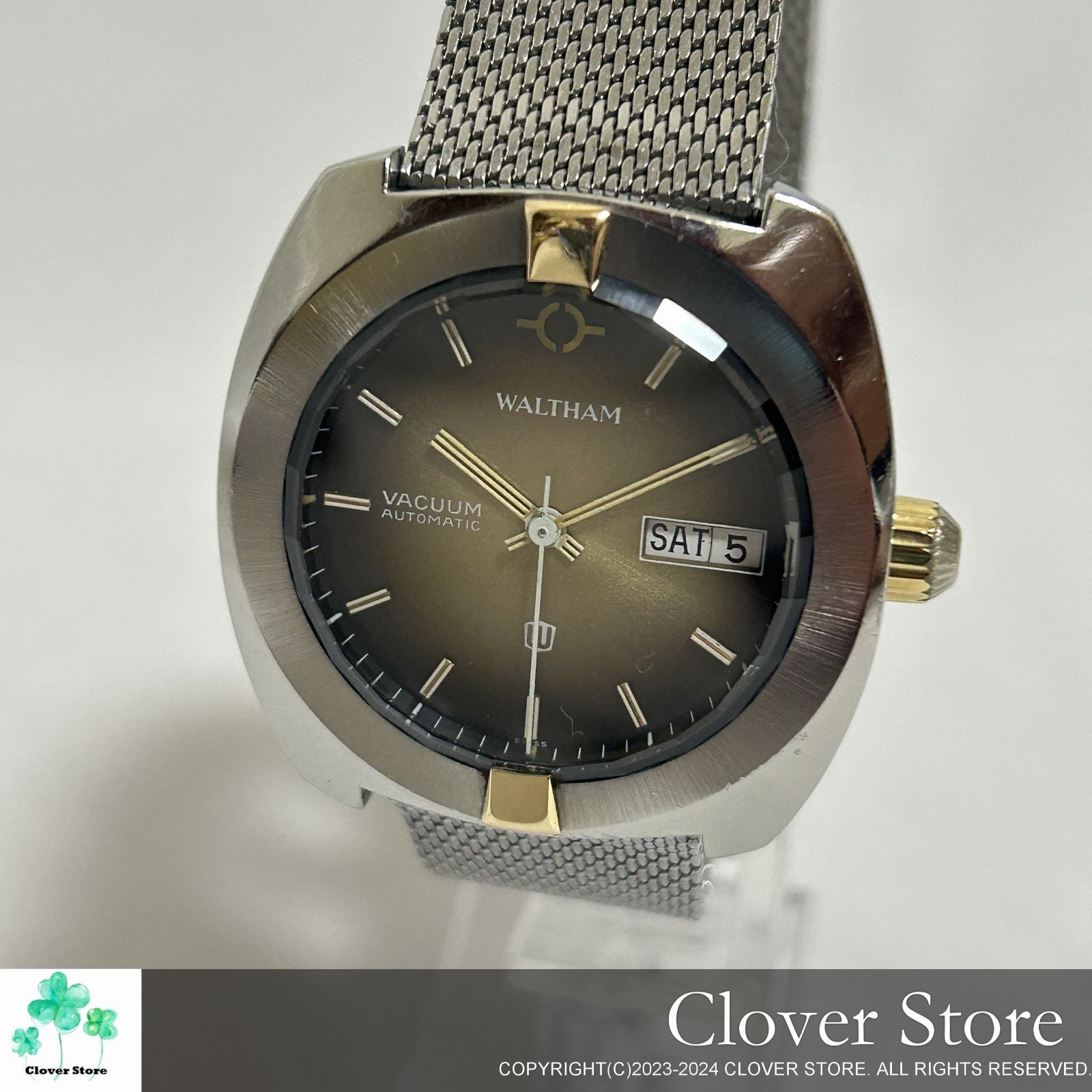 最終価格！ 【美品Aランク】 WALTHAM ウォルサム VACUUM 自動巻き 