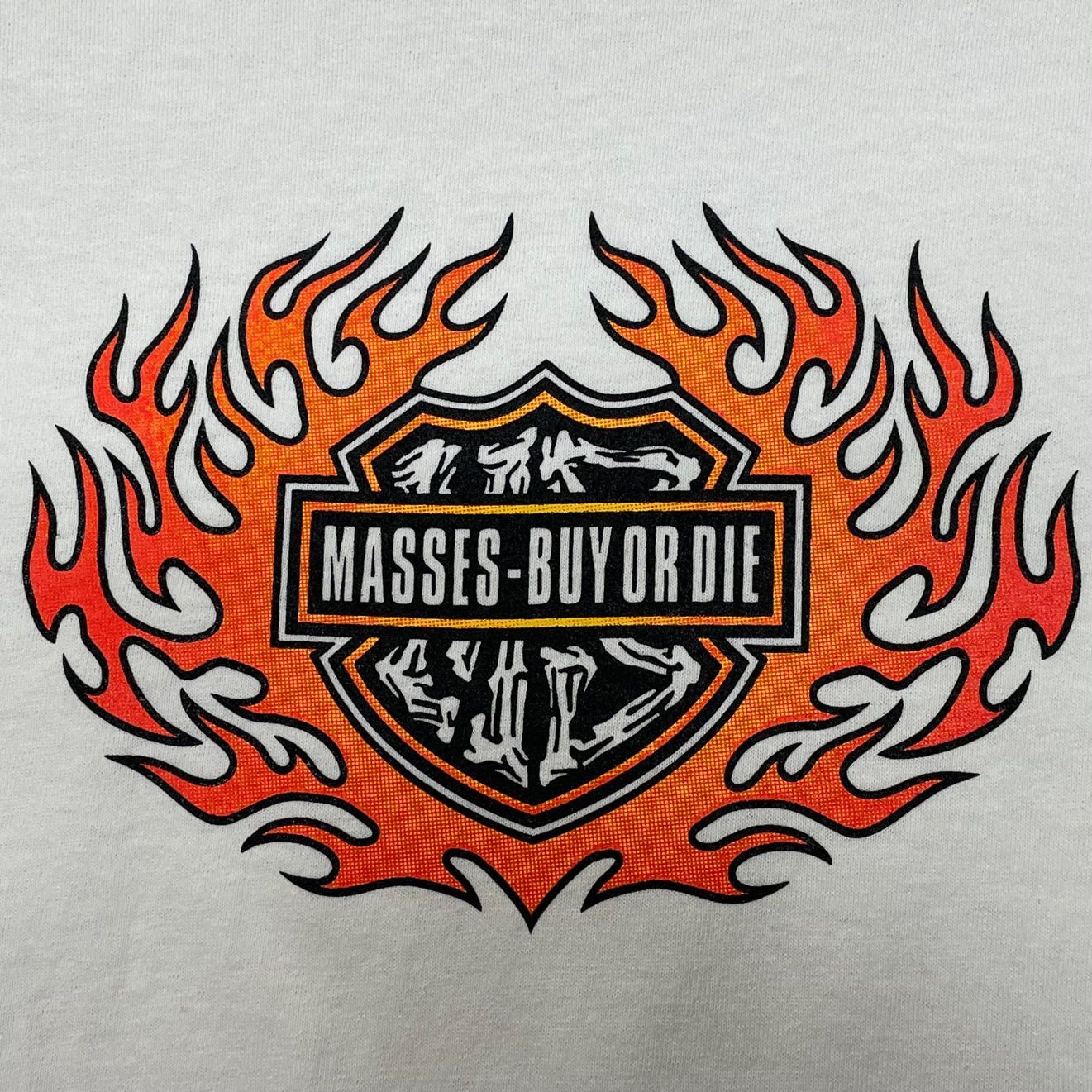 定価14300円 新品 MASSES 22AW T-SHIRT L/S FLAME3 フレイムTシャツ