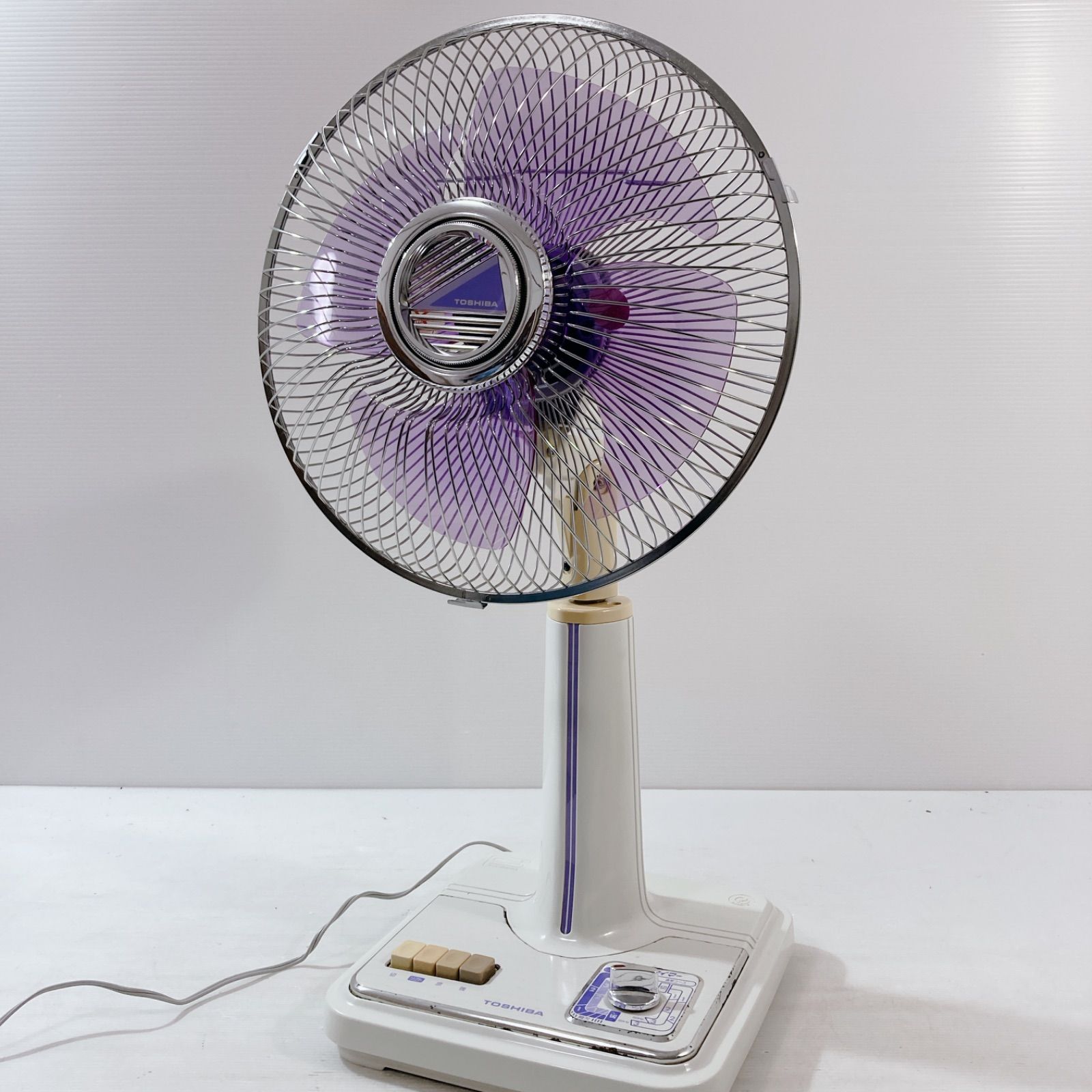 TOSHIBA 東芝扇風機 F-223L ホームスタンド扇 30cm 扇風 昭和