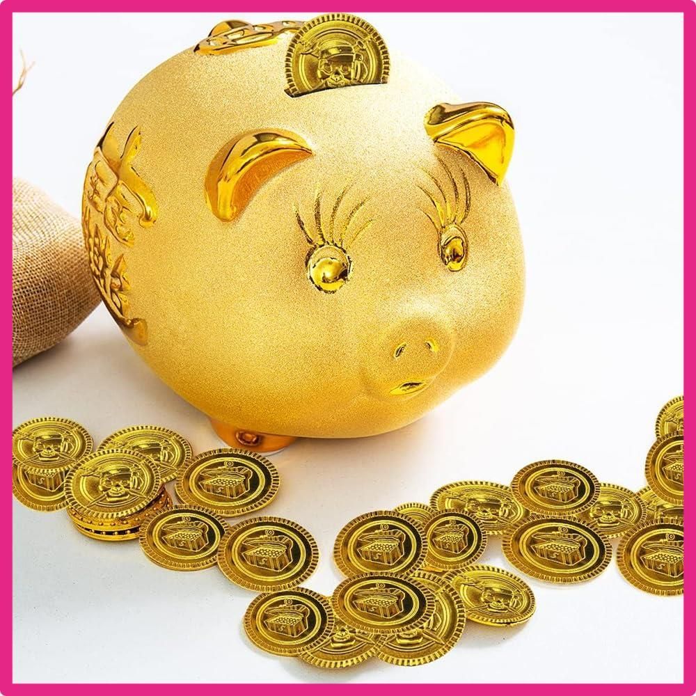 ゴールド おもちゃ 金貨 100枚 セット ゴールド コイン 海賊