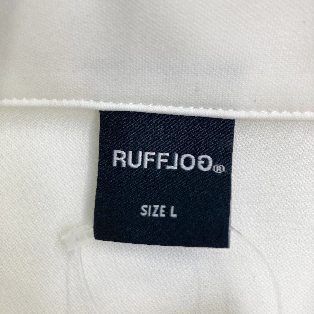 RUFFLOG ラフロッグ 半袖ポロシャツ　ブルゾン サイズ：L RUFFLOG ラフロッグ 半袖ポロシャツ ブルゾン