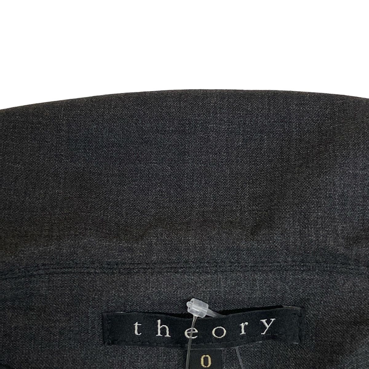 theory(セオリー) ジャケット サイズ0 XS レディース - グレー 長袖/春
