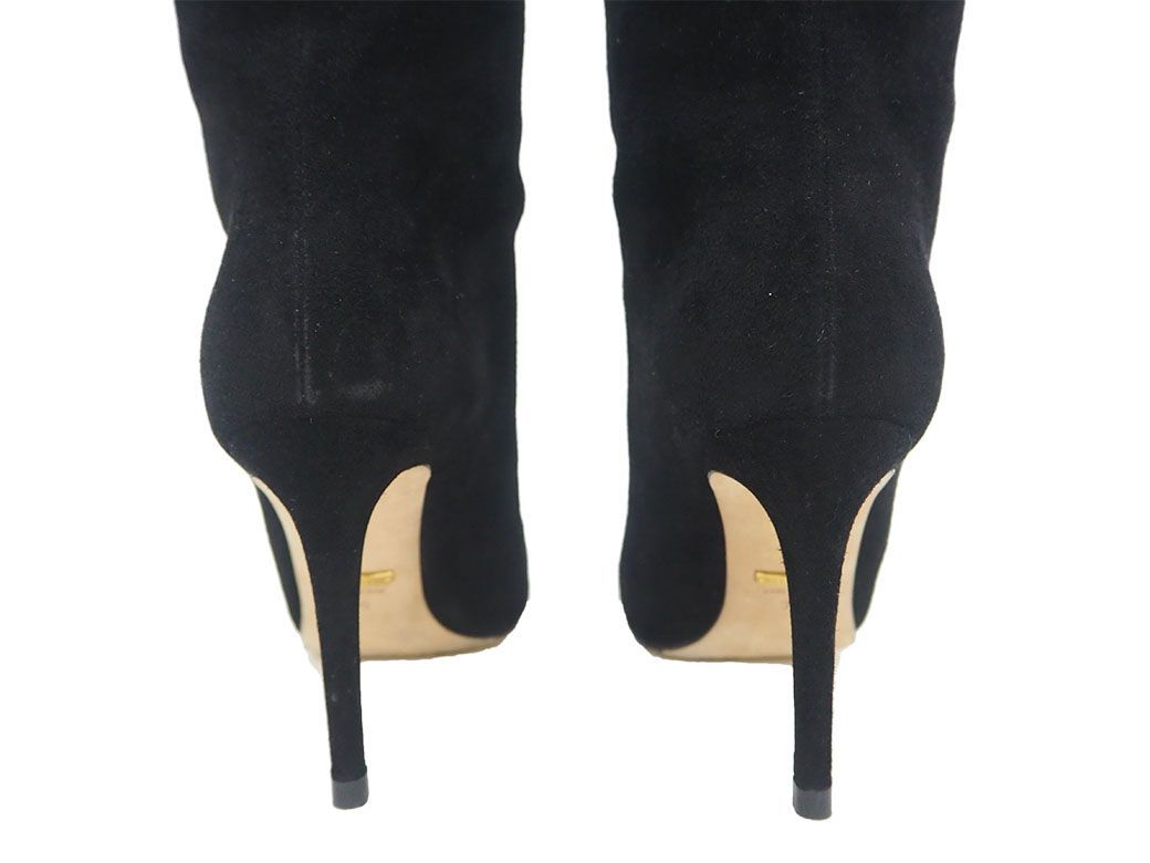 GUCCI ブラックスエード ハイヒール 楽天市場】グッチ 靴 スエード ロングブーツ ブラック