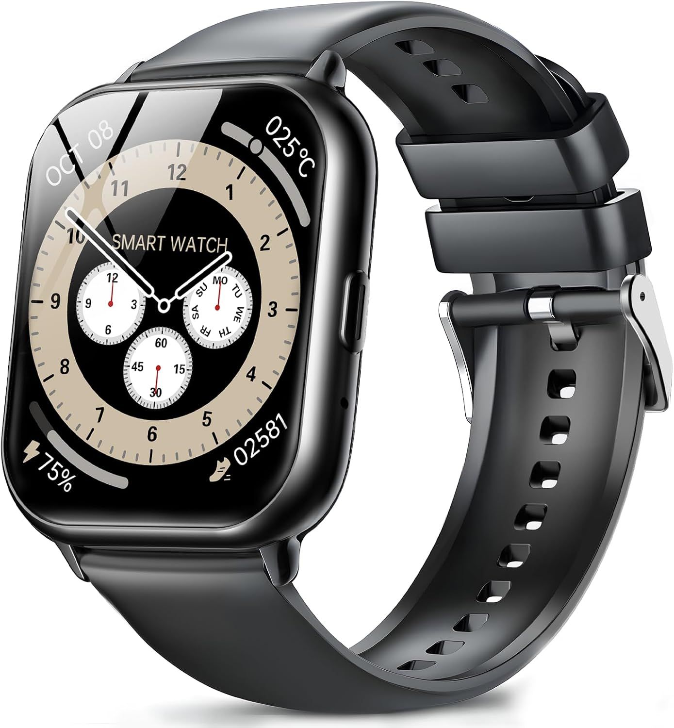 【新品・未開封品】スマートウォッチ ブラック R6