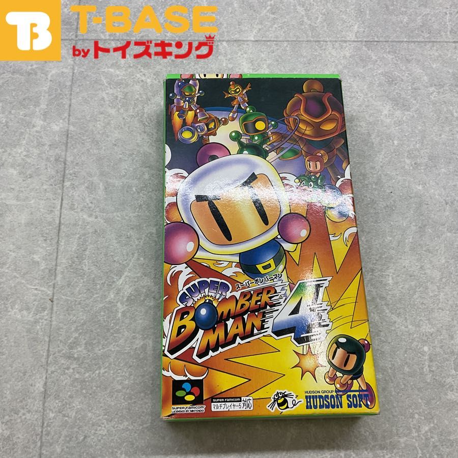 スーパーファミコン/スーファミ/SFC スーパーボンバーマン4 SUPER