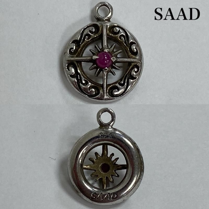 SAAD サード アクセサリー ネックレス、ペンダント 太陽神 サン