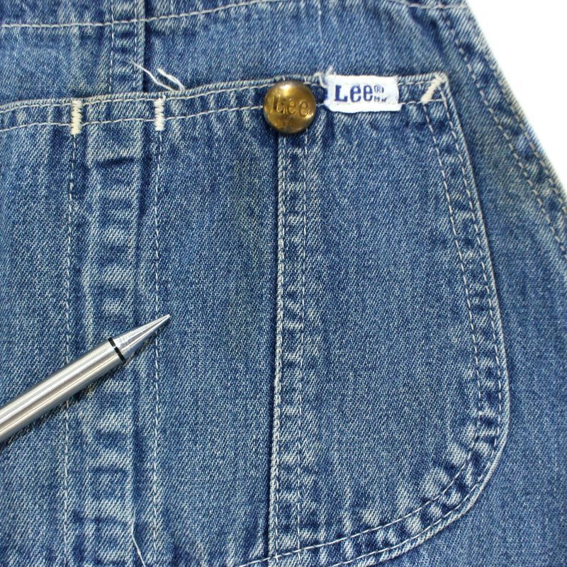 70s lee vintage オーバーオール デニム 古着 usa製 70s lee vintage オーバーオール デニム 古着 usa製