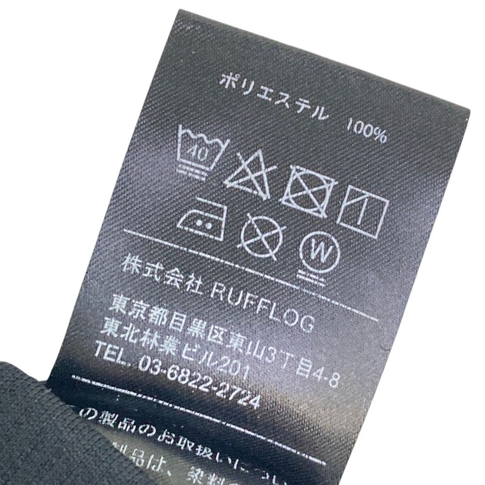 サイズ：S RUFFLOG ラフロッグ ×TTNE ハイネック 半袖Tシャツ