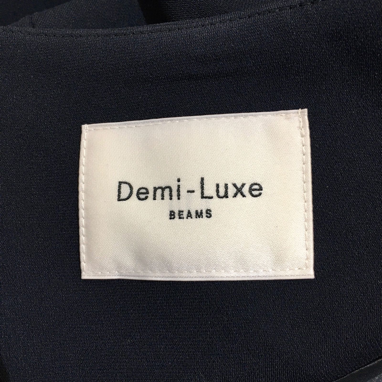 美品】Demi-Luxe BEAMS デミルクスビームス トリアセ ペプラム