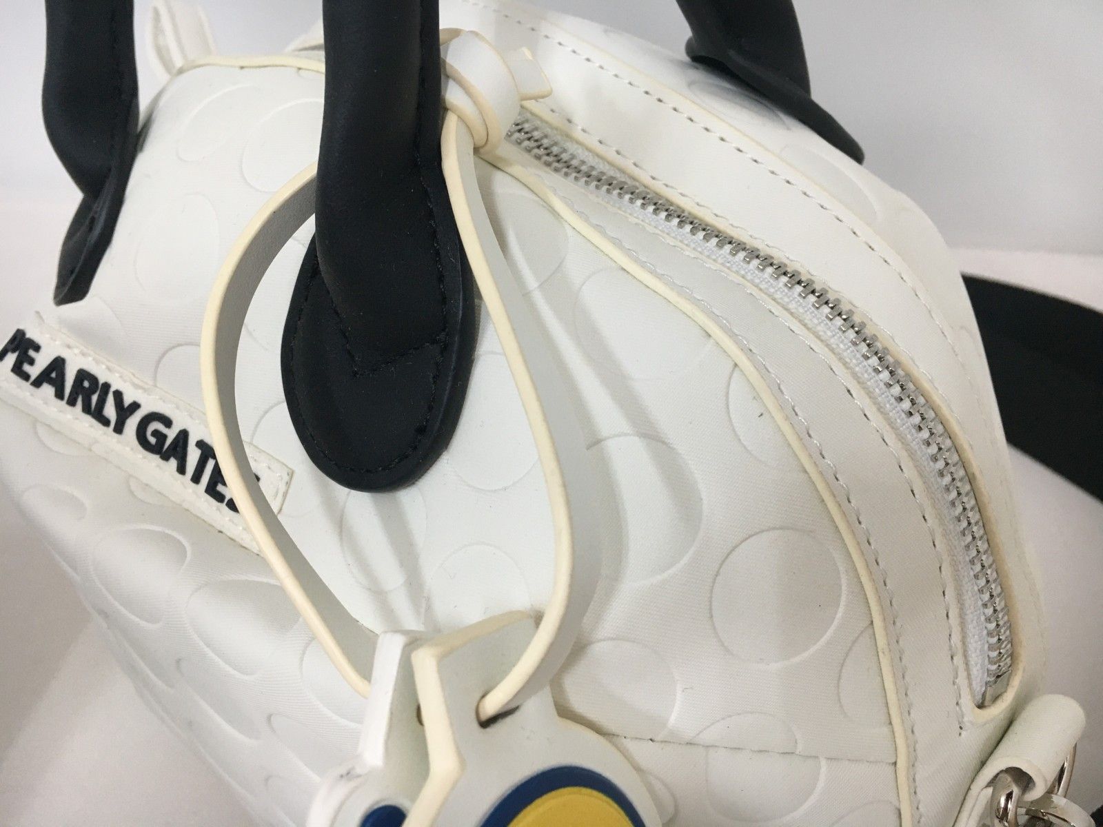 【新品・未使用】PEARLY GATES ゴルフ用カートバッグ ホワイト 男女兼用※PEARLY GATES※ゴルフラウンドバッグ※カートバッグ