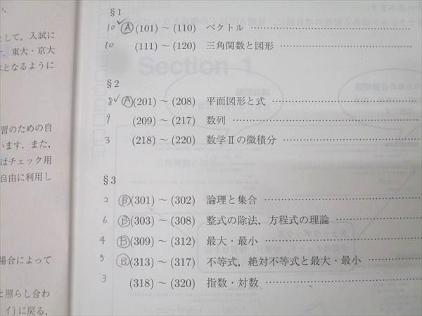 駿台 数学XS/数学ZS テキスト通年セット 2024 計4冊 米村明芳