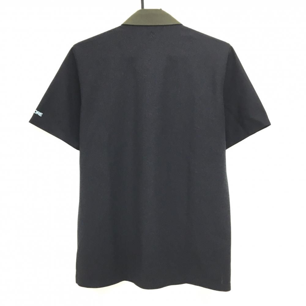 G/FOREジーフォア ゴルフウェア メンズ ポロシャツ トップス ブラック半袖 G/FORE ジーフォア 半袖ポロシャツ (M)(L)(LL) メンズ ゴルフ