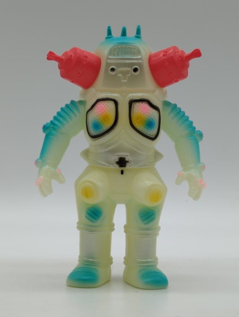 ブルマァク キングジョー 蓄光ブルー ソフビBULLMARK 墓場の画廊 新品