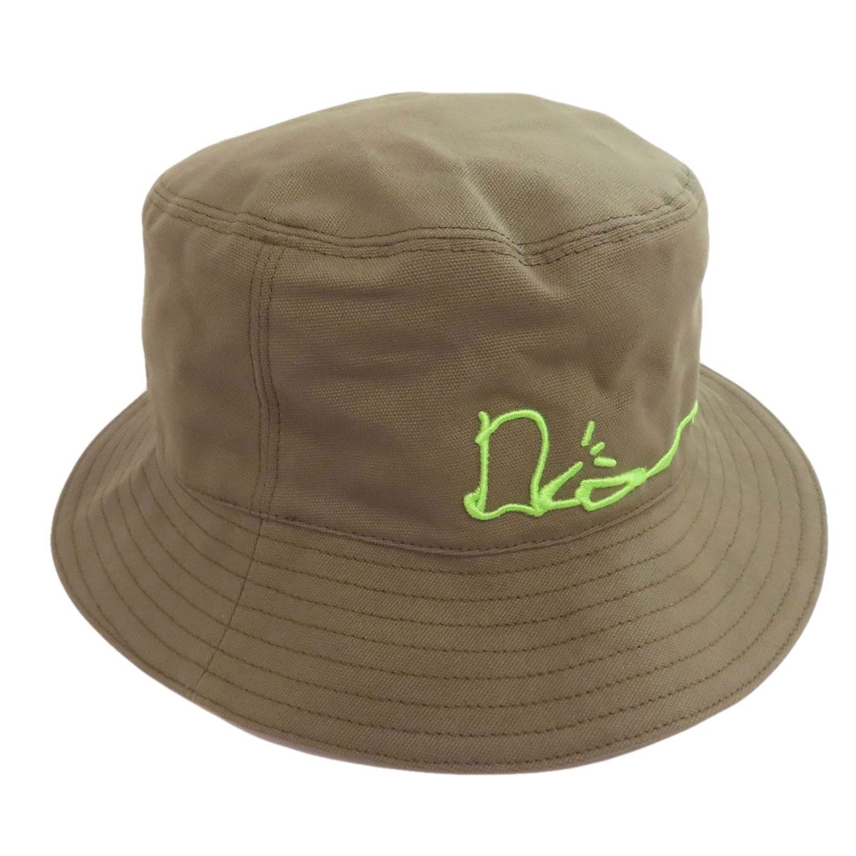 Dior ディオール トラヴィス スコット カクタスジャック バケットハット 帽子 コットン レディース