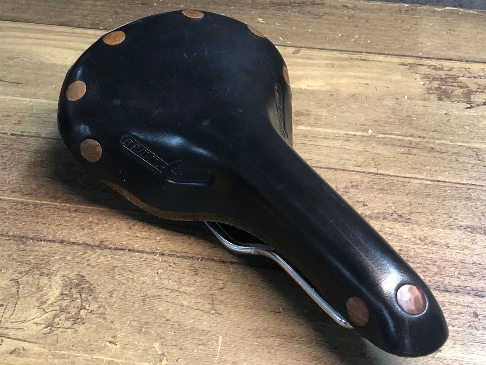 Brooks Swift Chrome サドル　本日値下げ中 BROOKS* swift chrome (black) - BLUE LUG ONLINE STORE
