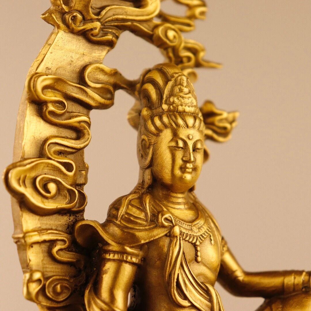 地蔵 菩薩 如意観音 銅製 仏像 彫刻 置物 開運 風水 地蔵 菩薩 観音 銅製 仏像 彫刻 置物 開運 風水