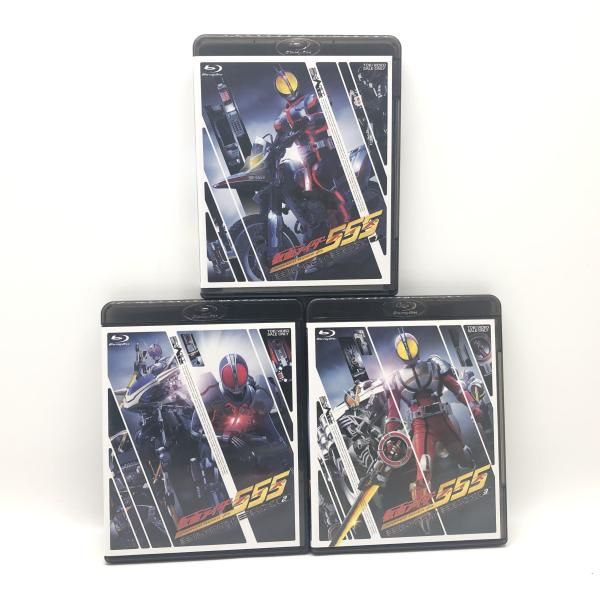 開封 仮面ライダー５５５ Ｂｌｕ‐ｒａｙ ＢＯＸ １－３セット 24 240024530985