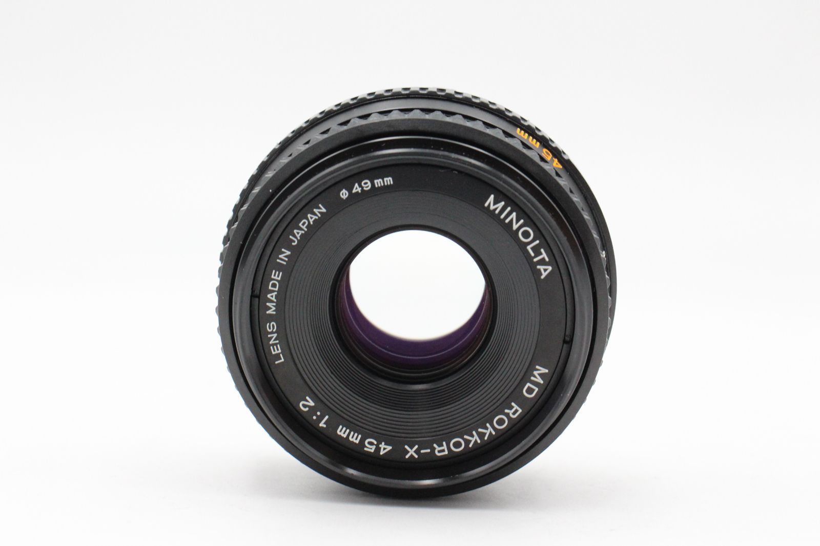 【良品・レア】MD ROKKOR-X 45mm F2 ミノルタ パンケーキレンズ 良品・レア】MD ROKKOR-X 45mm F2 ミノルタ パンケーキレンズ MINOLTA