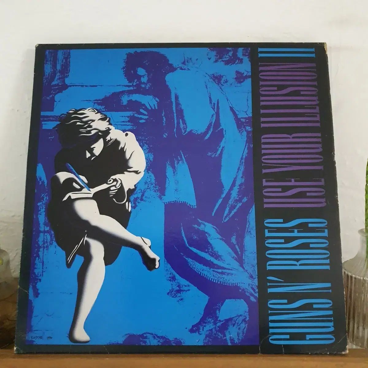 ガンズ アンド ローゼズ GUNS N ROSES 2 LP 1991 ライセンス
