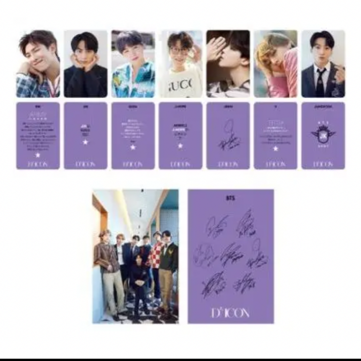 BTS DICON PHOTOCARD 101 CUSTOM BOOK 日本版 - メルカリShops