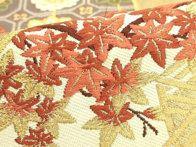 南柳銘　極上人物根付　25g 東Y7-0722⭐︎2F 平和屋着物□極上 西陣の名門 加納幸謹製 六通柄袋帯 道長花唐草