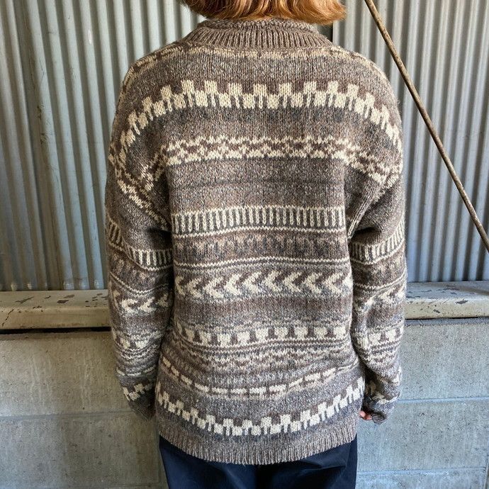 90's usa製　エディーバウアー　eddie bauer コットンニット 80-90s Eddie Bauer ネルシャツ USA製 エディーバウアー EDDIE BAUER