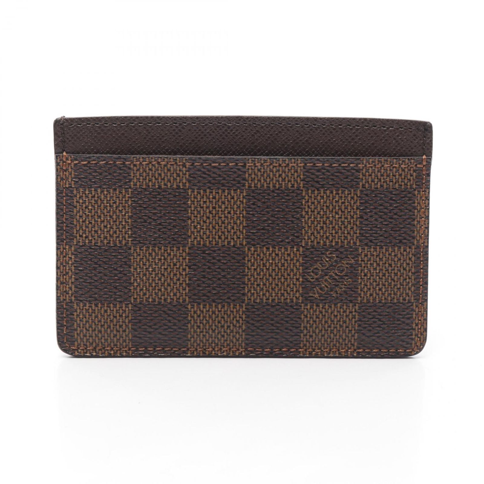 ルイ ヴィトン LOUIS VUITTON カードケース ポルトカルト サーンプル N61722 PVCコーティングキャンバス レザー ポルト カルト サーンプル レディース Used A