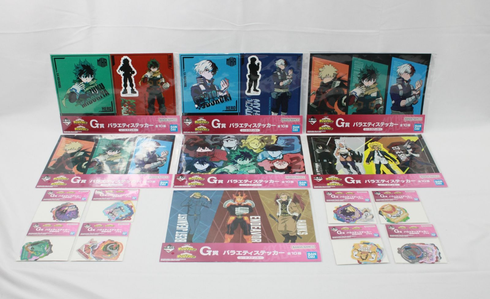 A1414・一番くじ 僕のヒーローアカデミア 下位賞 まとめ ダブり