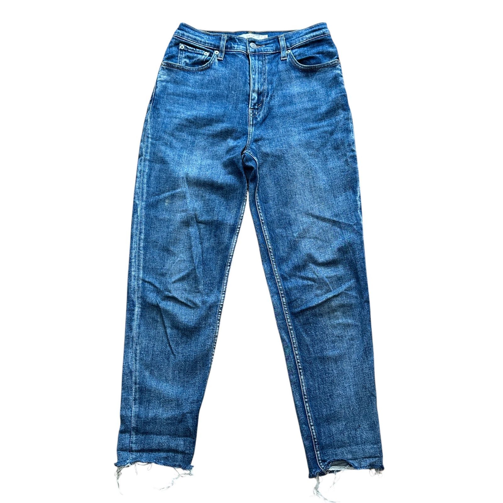 LEVI'S MOM JEAN レディースM サイズW26 クロップド ハイ