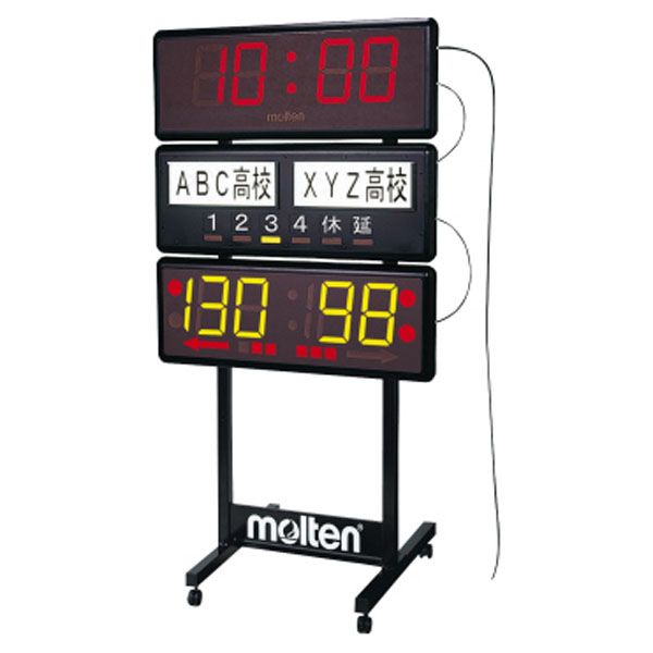 モルテン molten メーカー直送品 フロアスタンド スポーツタイマーオプション システムカウンターパーツ 台座 部活 練習 トレーニング 体育 試合 大会 SCFSNR -