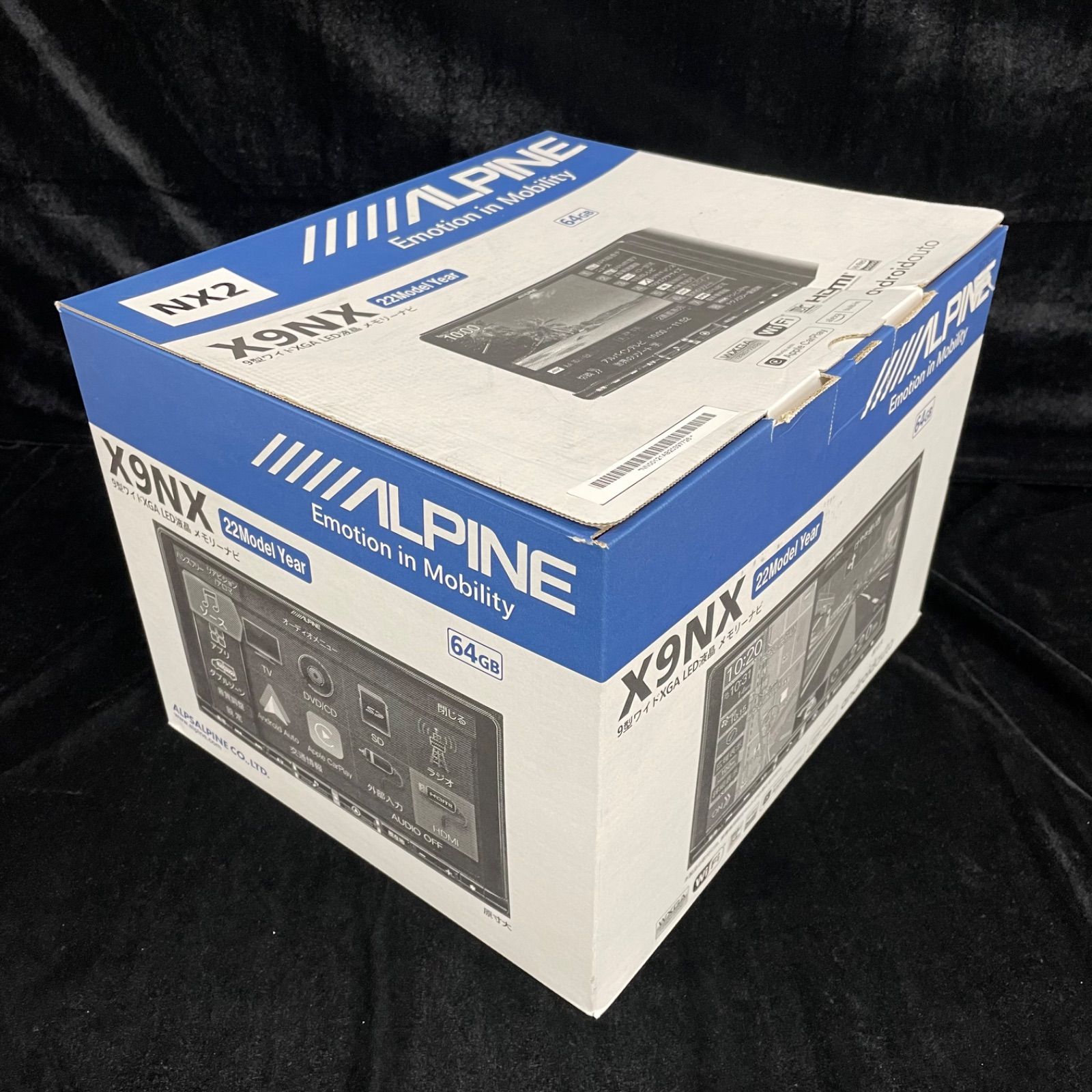 X9NX2 画面線キズ有り