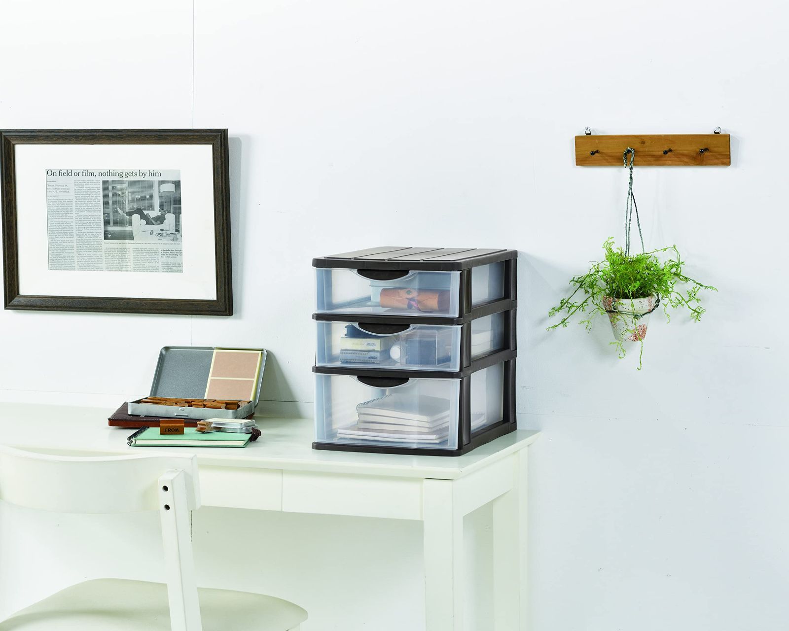 タイトルシール付 幅26×奥行34.5×高さ32cm ダークブラウン A4浅2深1段 フロンテミニ 8個セット 小物収納 JEJアステージ ジェーイージェーアステージ NEXPOTALLINN_EU