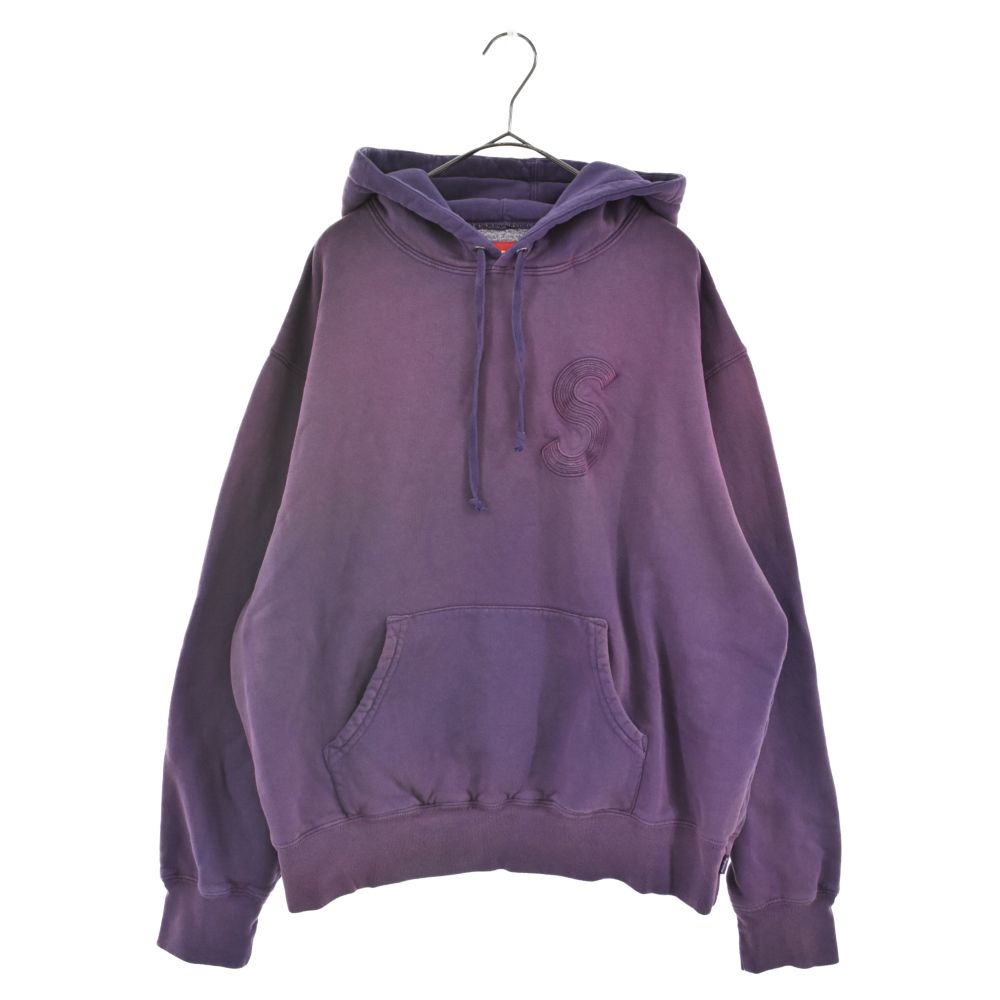 SUPREME (シュプリーム) 23SS Overdyed S Logo Hooded Sweatshirt S 